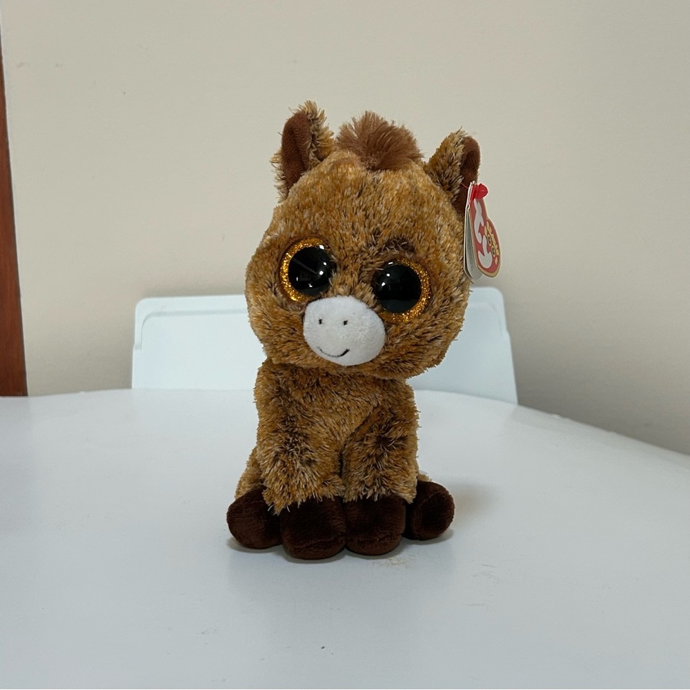 TY Beanie Boos - Harriet the Horse (Glitter Eyes)
